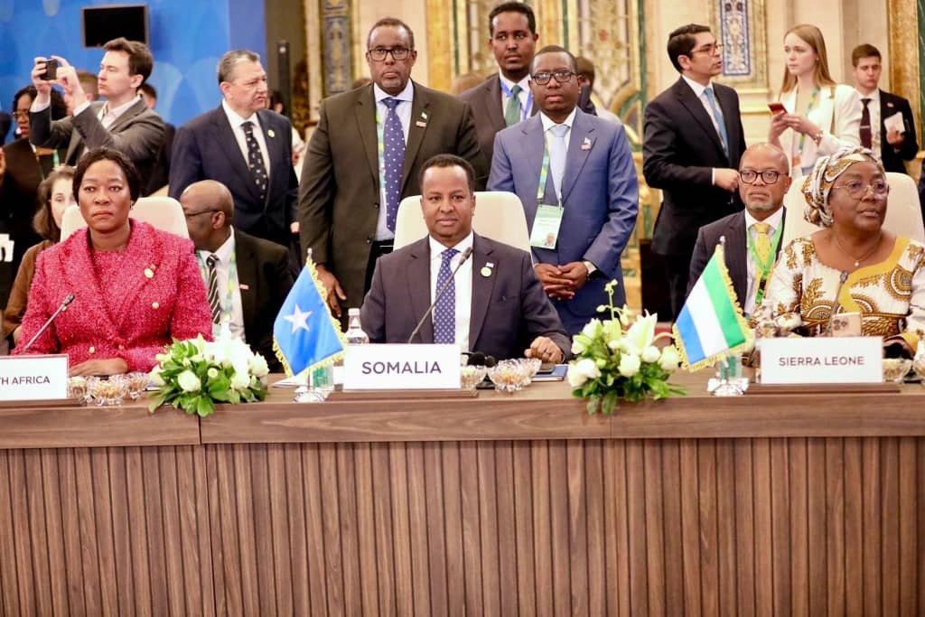 Somali Foreign Minister Participates in Russia–Africa Partnership Forum in Cairo