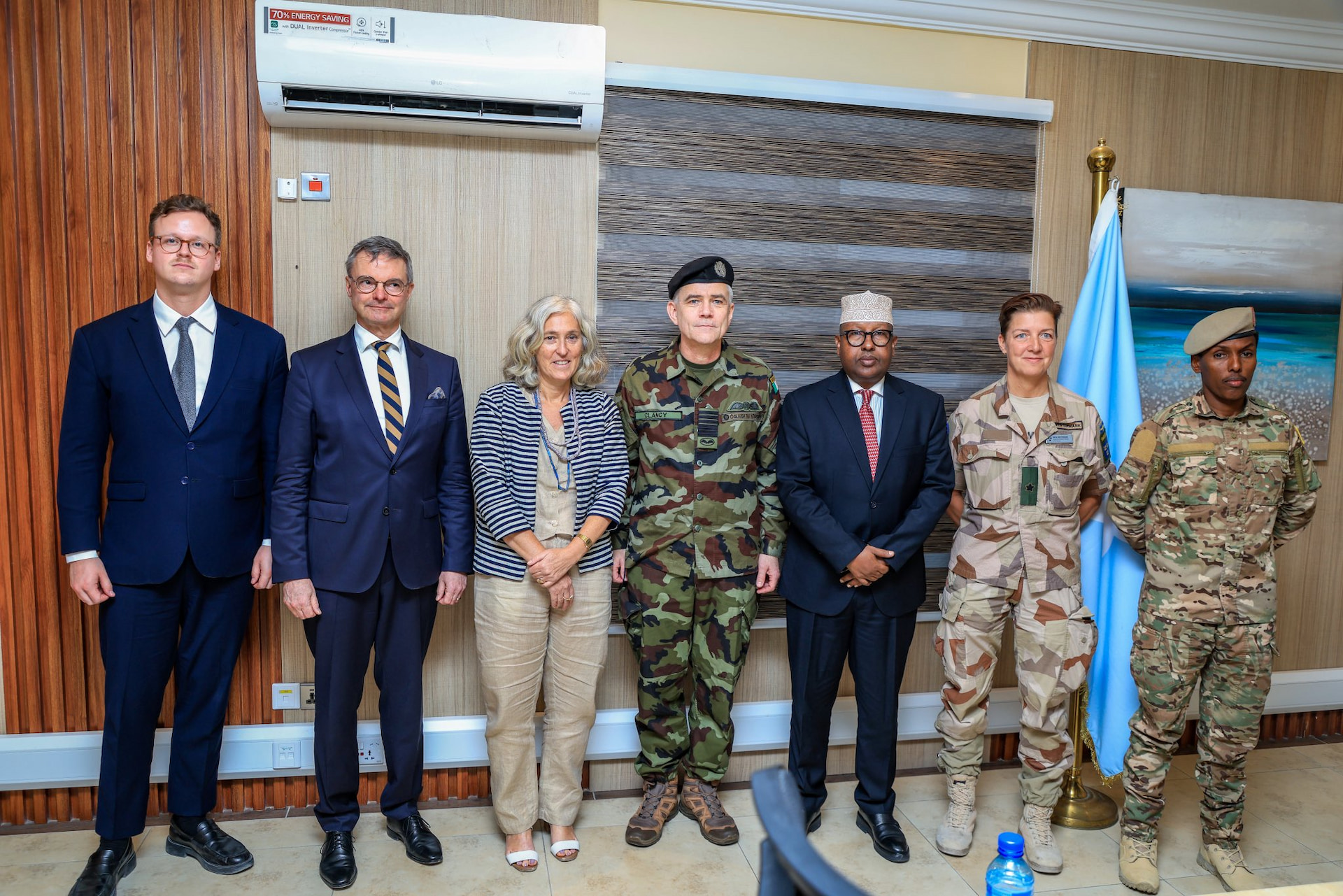 Somalia, EU Strengthen Military Cooperation in Meeting Between Defence Officials