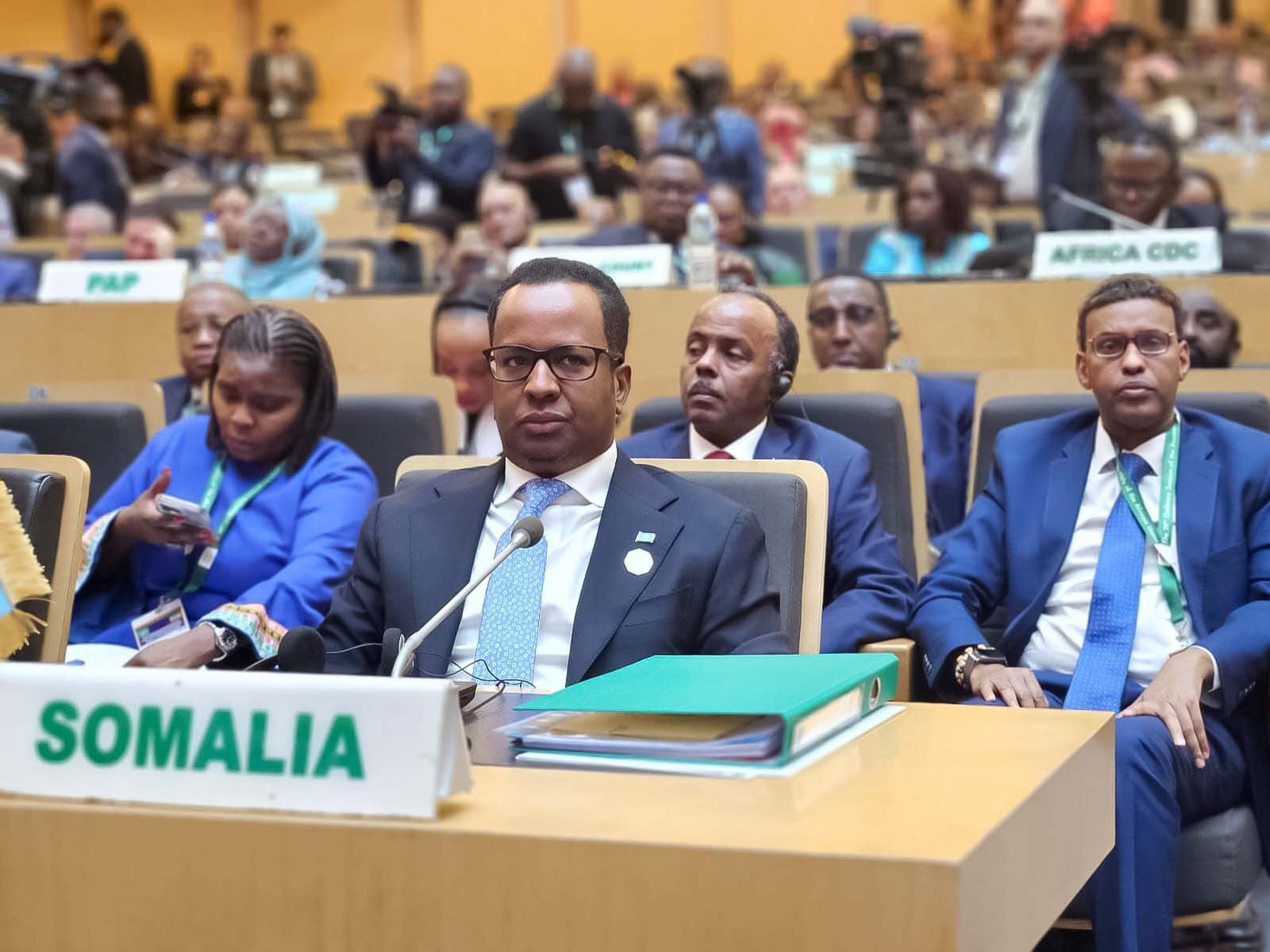 Somali FM Attends 48th ordinary Session of AU Executive Council Session