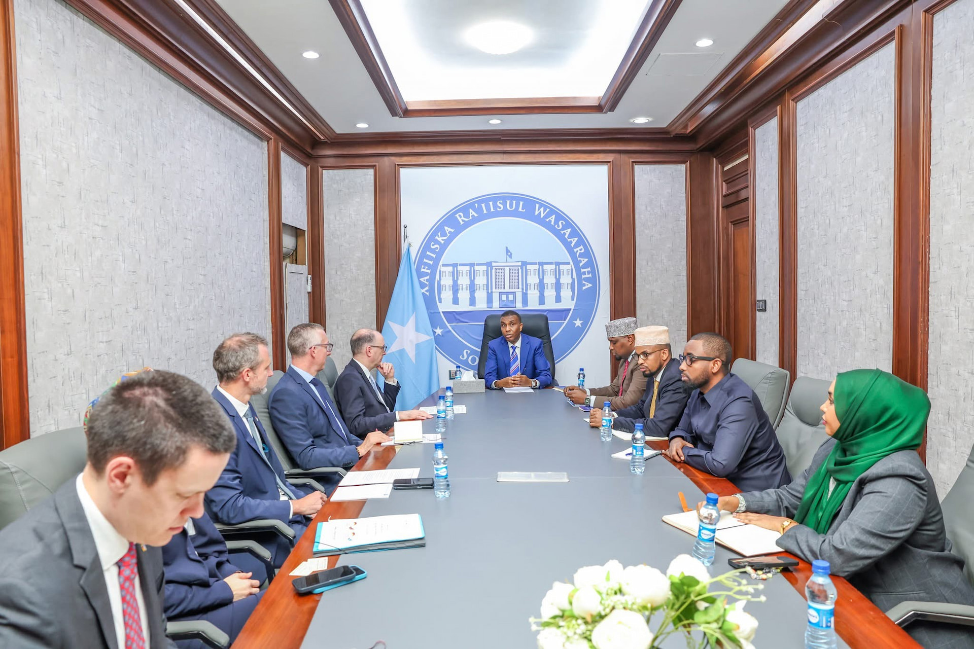 Prime Minister Hamza Meets German Delegation to Discuss Bilateral Relations