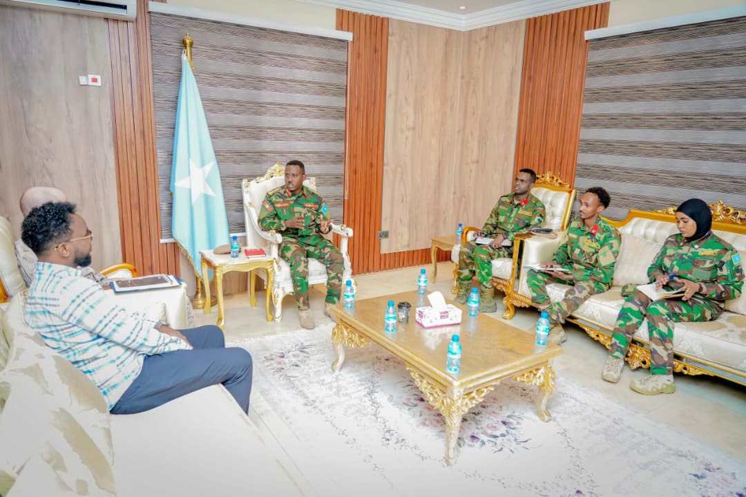 Somali Army Chief Meets U.S. Defense Official to Boost Security Cooperation