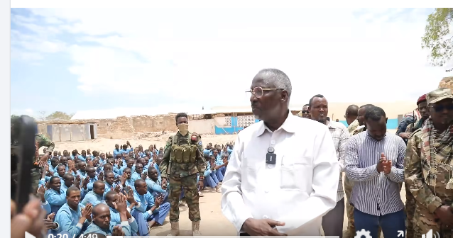 Somali Lawmakers Visit Bakool Military Training Camp to Boost Troop Morale