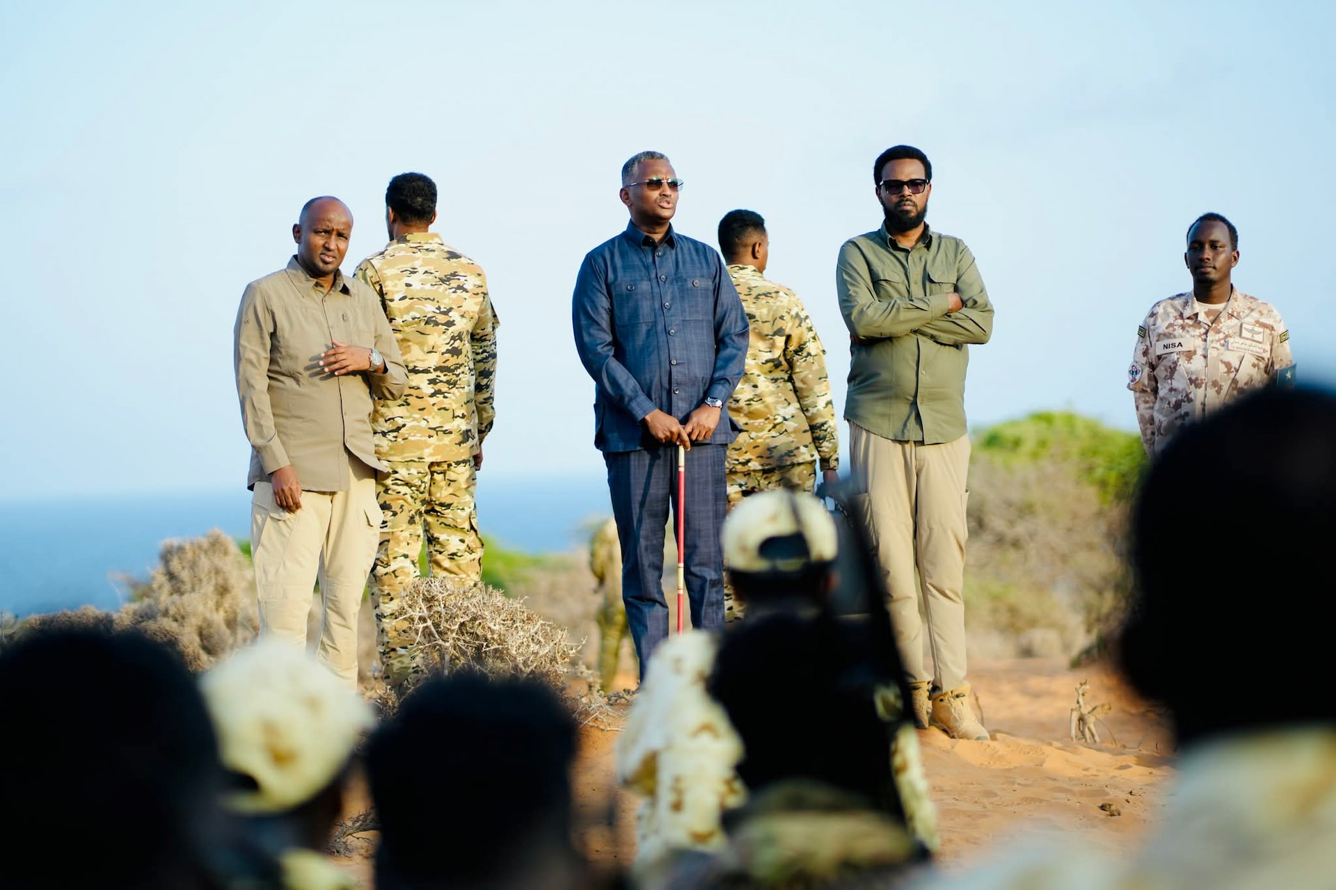NISA Director Executes Strategic Inspection and Morale Visit to Frontline Forces in Lower Shabelle