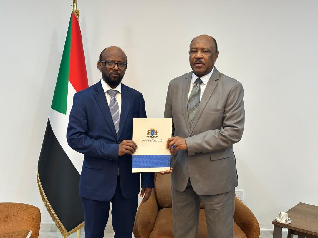 Somalia’s Ambassador to Sudan Presents Credentials, Reaffirms Strong Bilateral Ties