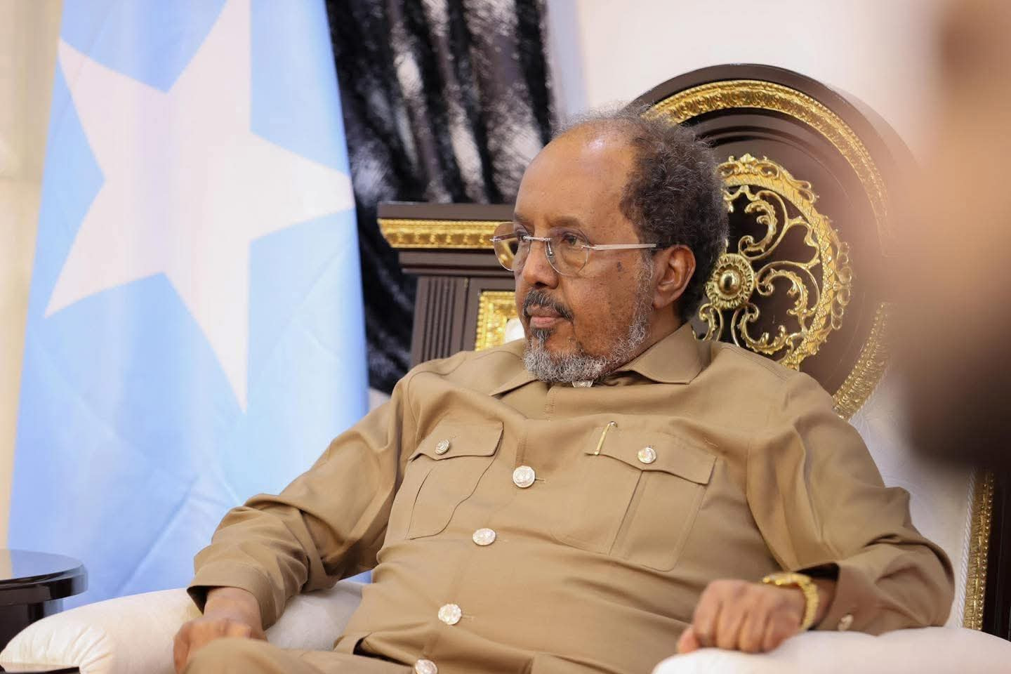 President Hassan Sheikh Chairs Security Meeting in Baidoa to Strengthen Anti-Terror Operations