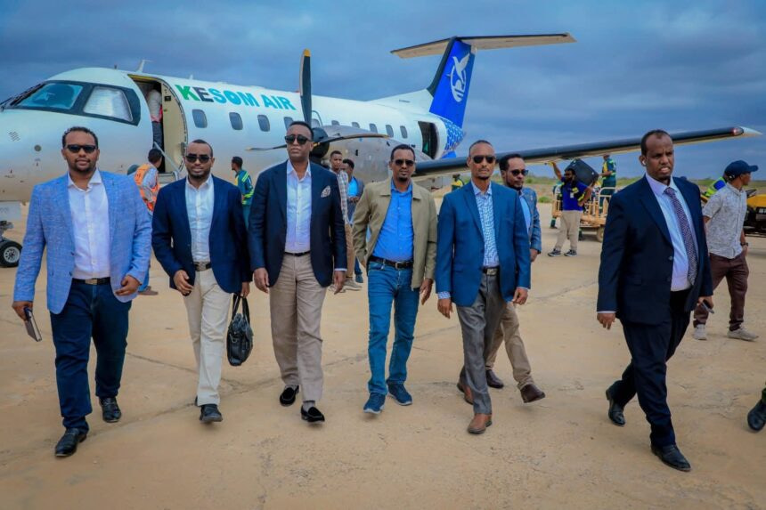 National Electoral Commission Chairman Arrives in Baidoa to Oversee Election Preparations