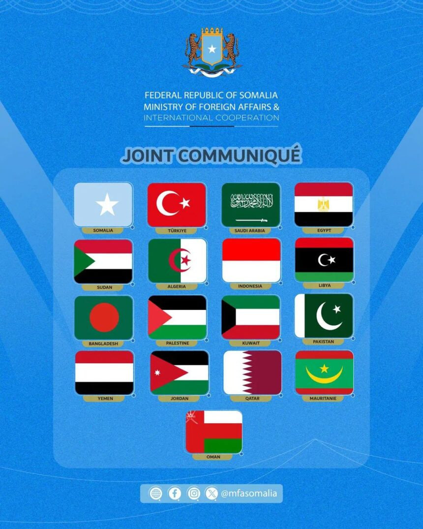 Statement | Sixteen Arab and Islamic nations strongly condemn Israel's announcement of appointing a diplomatic envoy to the so-called “Somaliland”