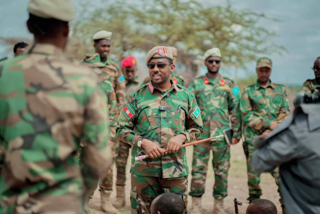 Somali Army Chief Visits Frontline Troops in Wajid to Boost Anti-Terror Operations