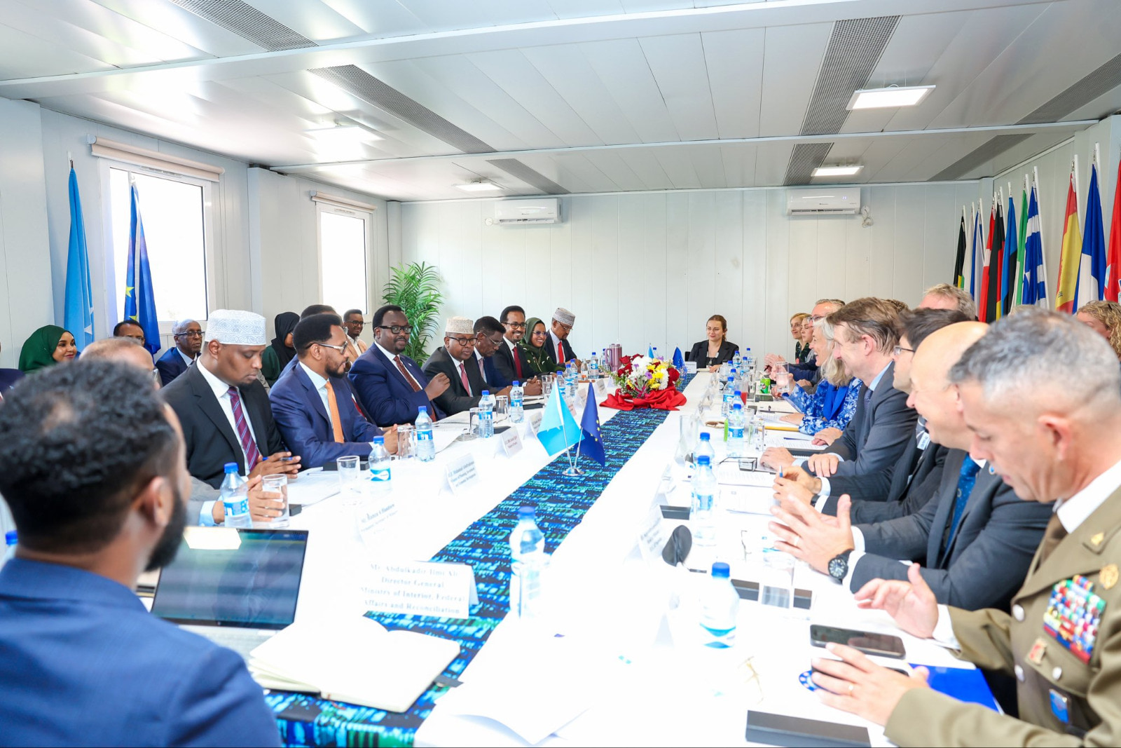 Somalia and European Union Hold High-Level Partnership Dialogue in Mogadishu