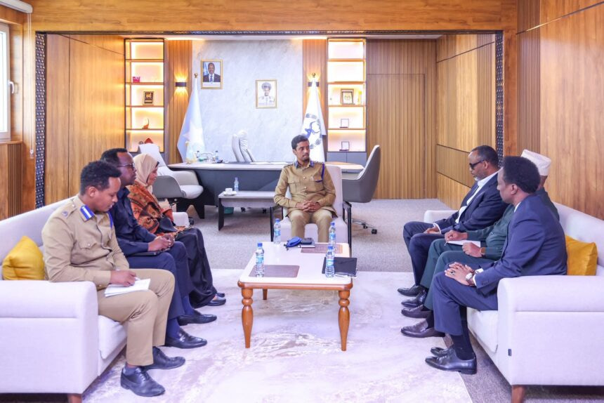 Somali Police Commissioner Meets National Human Rights Commission to Strengthen Cooperation on Rights Protection