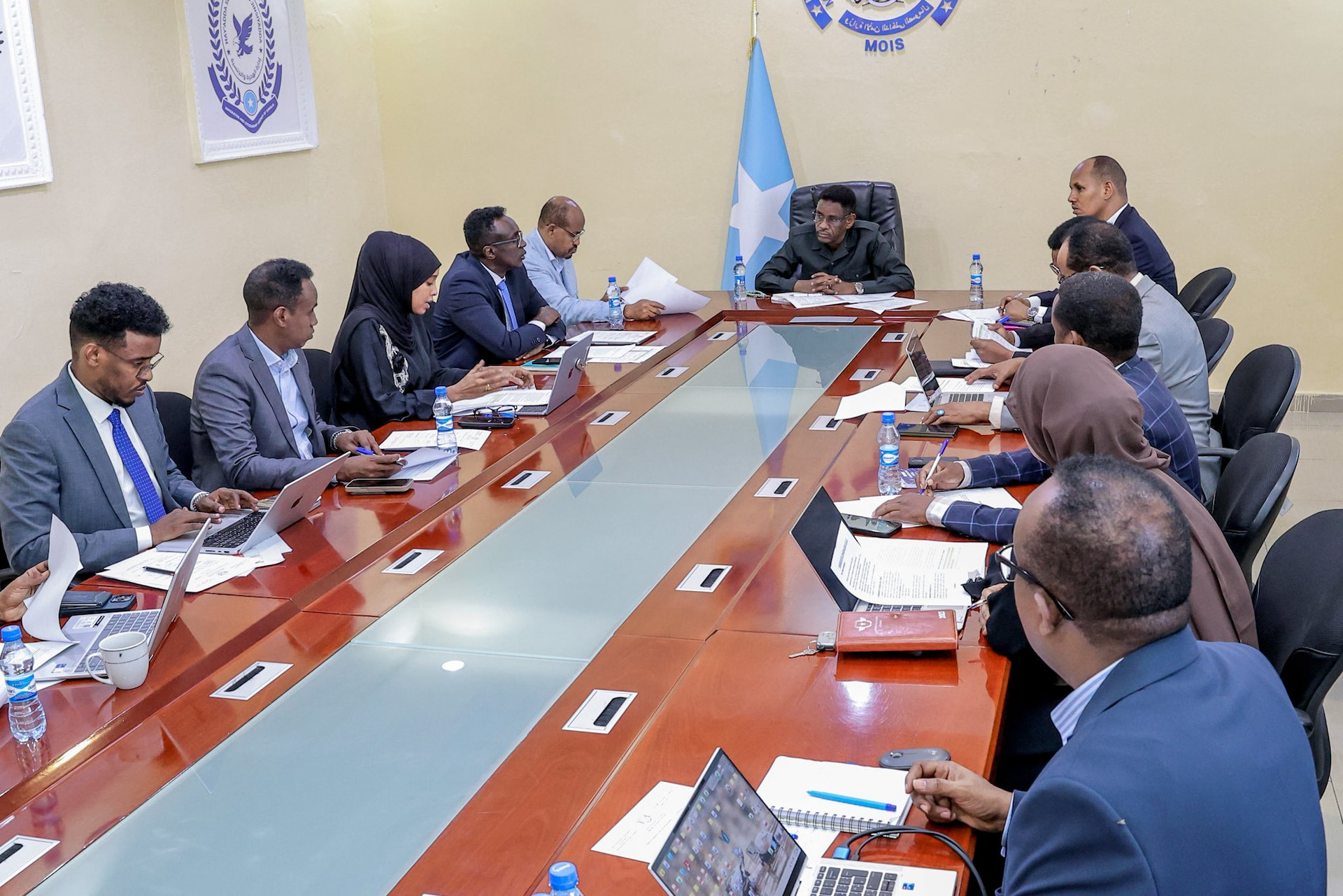 Security Minister Chairs Monthly Meeting Discussing Administration Reform