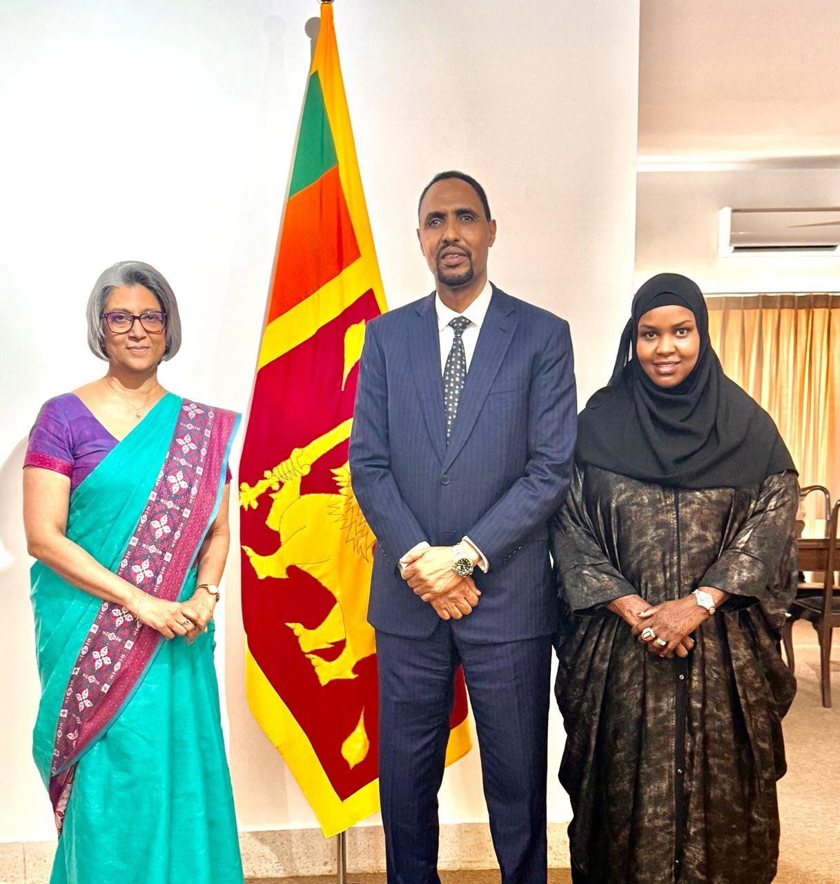 Somali Ambassador to India Meets Sri Lankan Counterpart in New Delhi