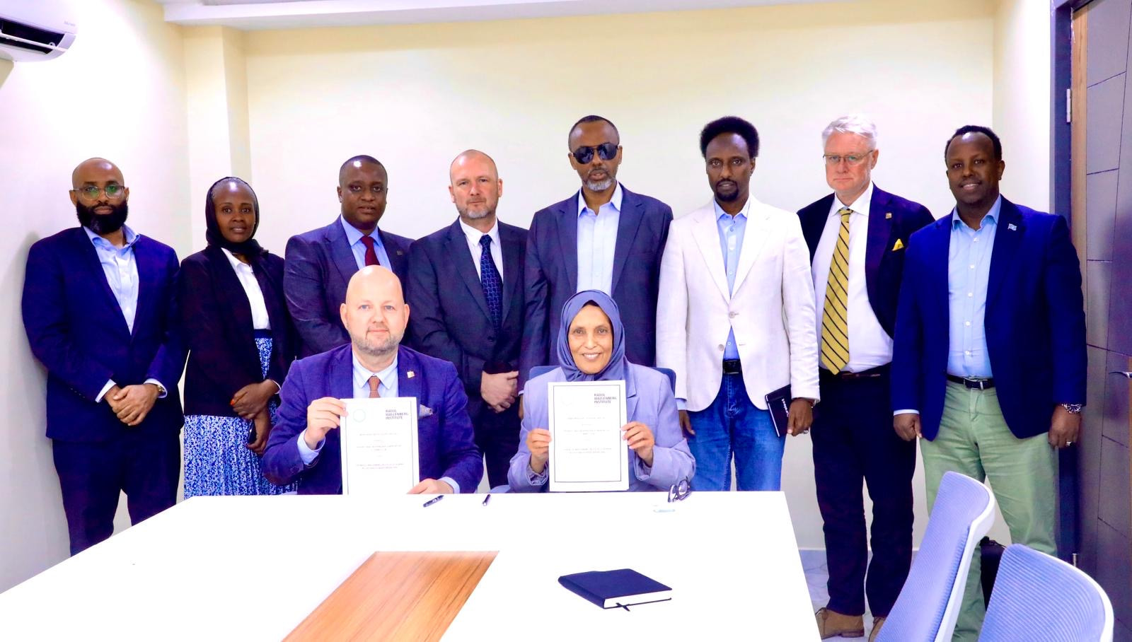 Somali Human Rights Commission, Raoul Wallenberg Institute Sign Key Cooperation Agreement
