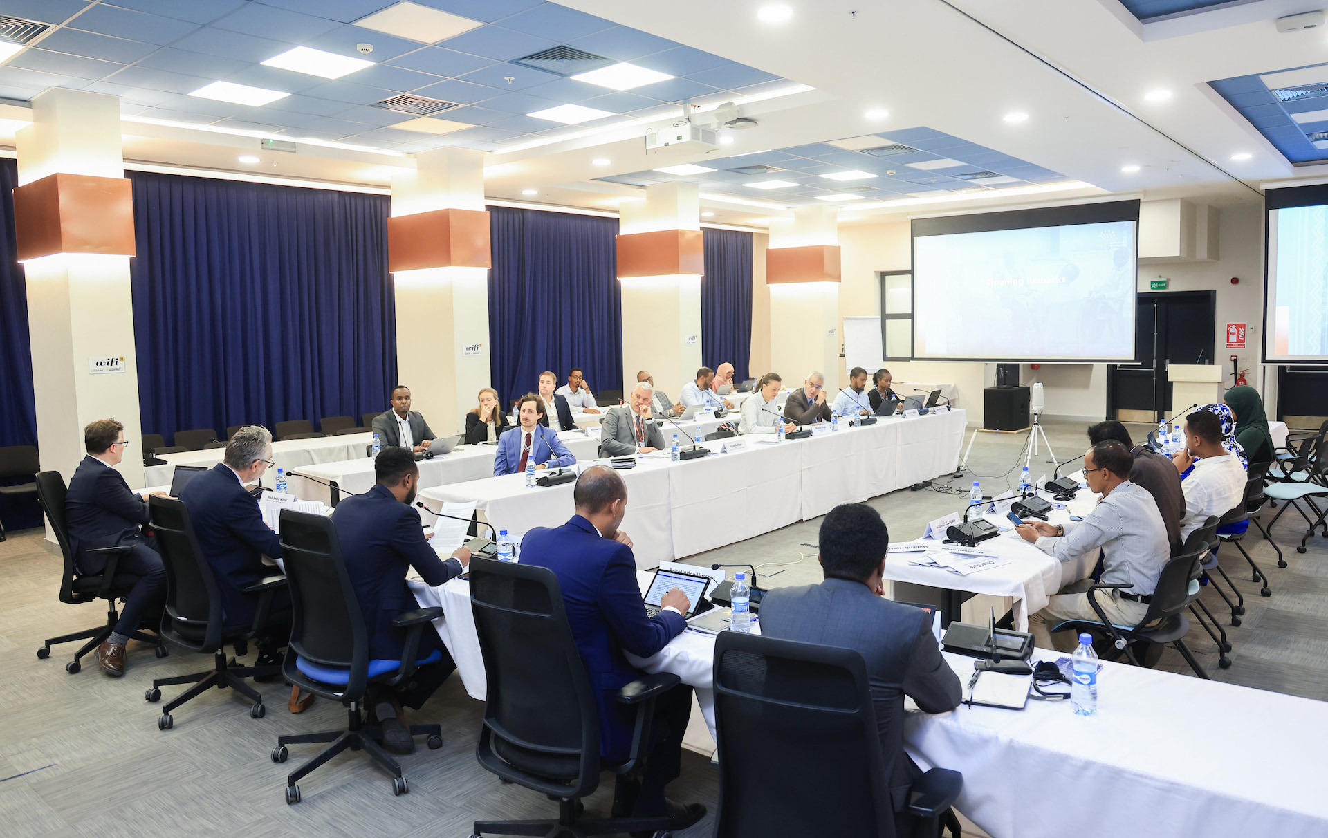Interior Ministry Director General Co-Chairs Somalia Stability Fund Technical Joint Steering Committee Meeting