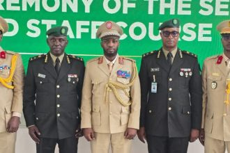 Somali Army Officers Graduate from Rwanda Defence Command and Staff College