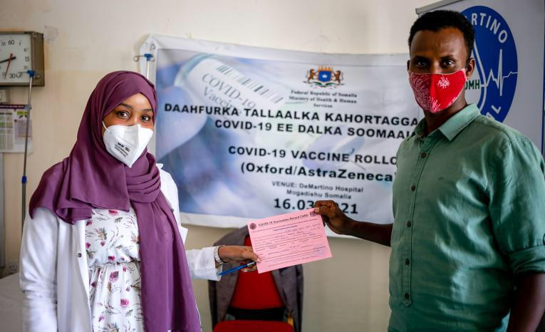 Japan iyo UNICEF oo iska kaashanaya taageeridda in si bedqab ah  tallaalka COVID-19 looga qeybiyo Soomaaliya