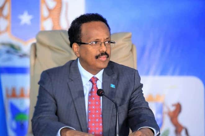 Madaxweyne Farmaajo oo bogaadiyay guulaha ciidamada ay ka soo hooyeen howlgallada ka dhanka ah argagixisada Al-Shabaab