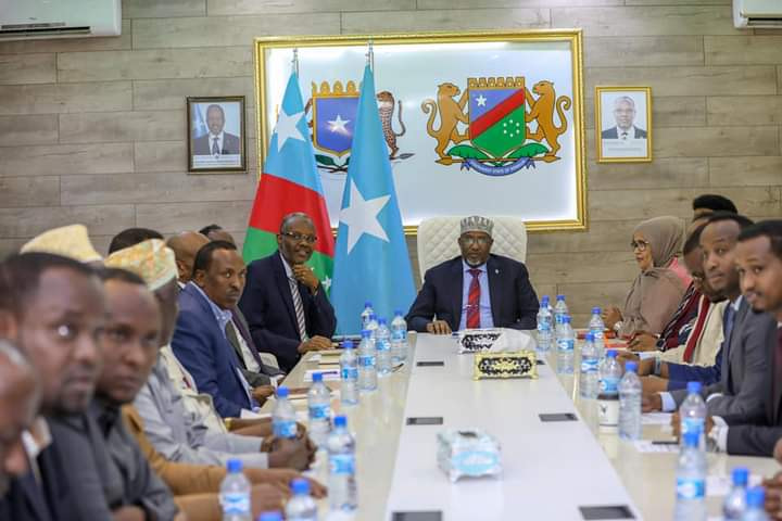 Guddoomiyaha Golaha Shacabka BJFS oo shir guddoomiyay kulanka golaha wasiirada Koonfur Galbeed