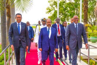 Madaxweyne Xasan Sheekh Maxamuud oo gaaray Nairobi Kenya