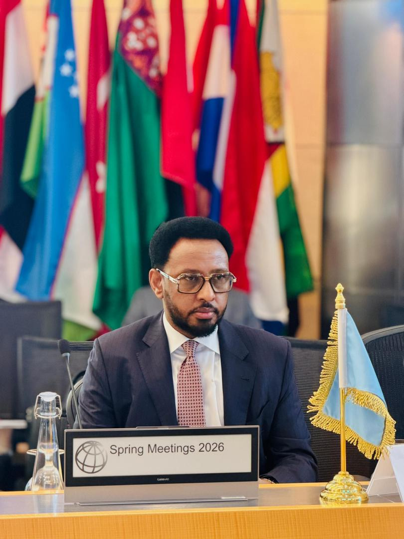 Wasiirka Maaliyadda XFS oo khudbad ka jeediyay kulanka Bangiga Dunida ee Washington