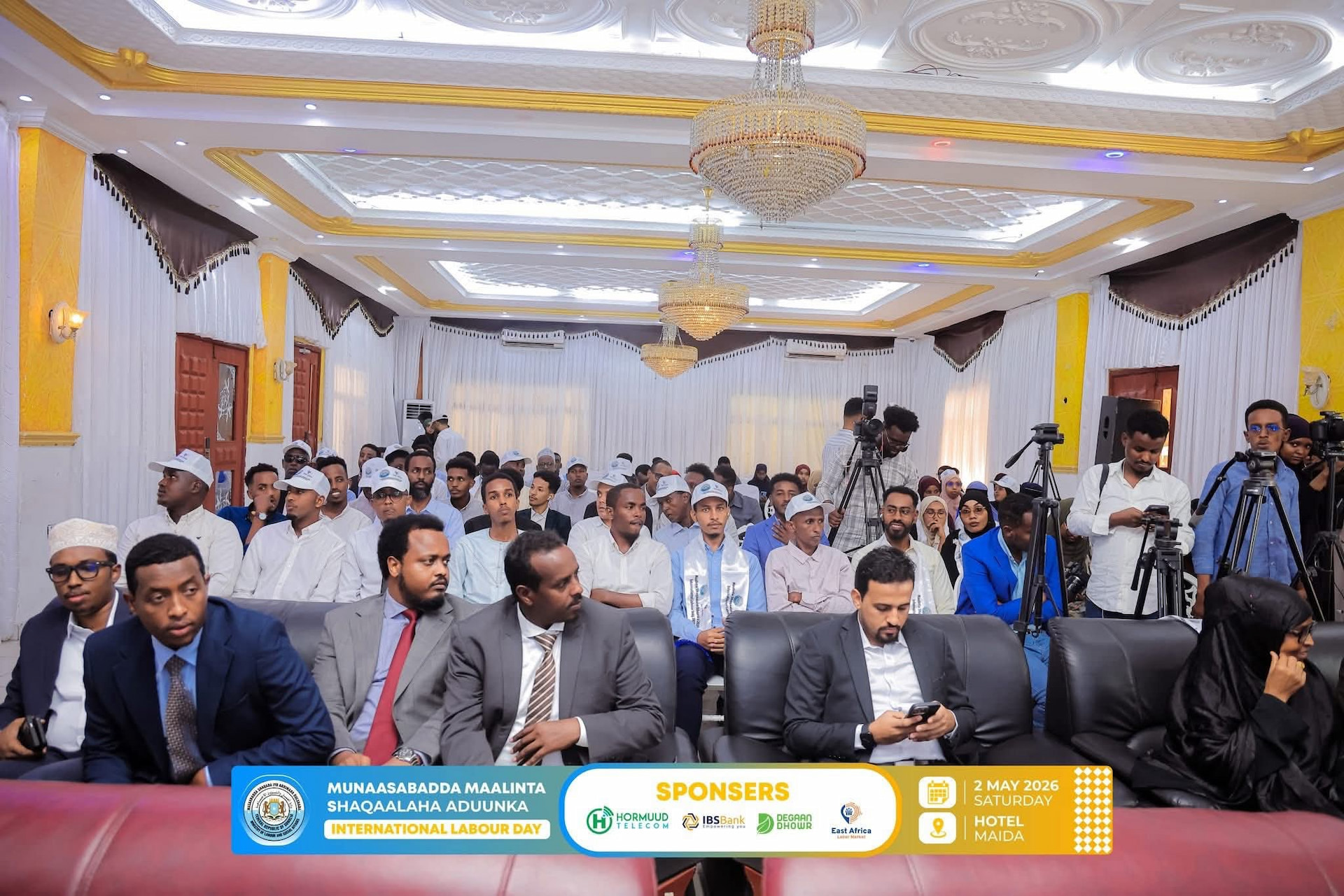 Wasaaradda Shaqada iyo Arrimaha Bulshada oo Muqdisho ku qabatay xuska Maalinta Shaqaalaha Adduunka