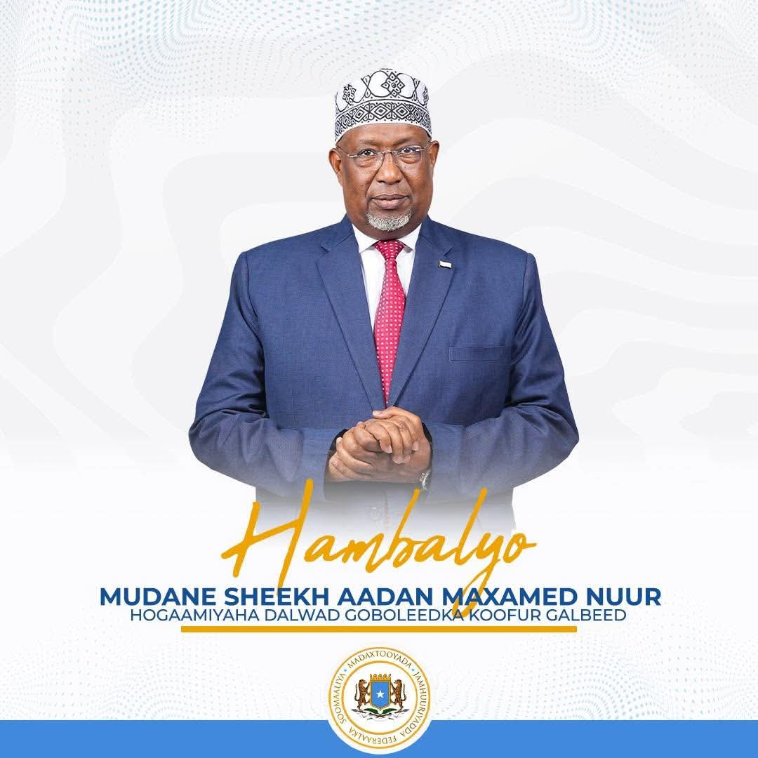 Madaxweyne Xasan Sheekh oo u hamablyeeyey Hoggaamiyaha cusub ee Koofur Galbeed