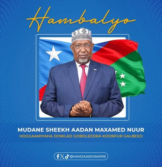 Ra’iisul wasaare Xamse oo u hambalyeeyey hoggaamiyaha cusub ee Koofur Galbeed