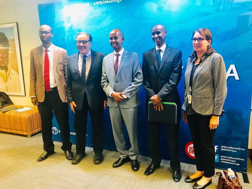 Minister of Labour and Social Affairs meets World Bank leaders in Washington DC