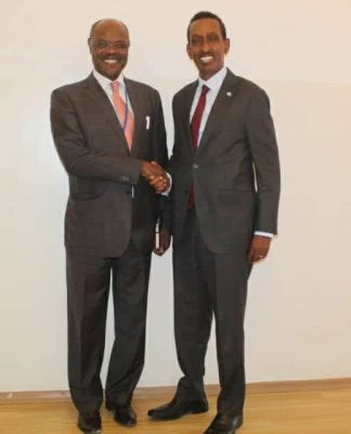 Somali Foreign Minister reviews humanitarian affairs in the country with new UN Deputy Representative
