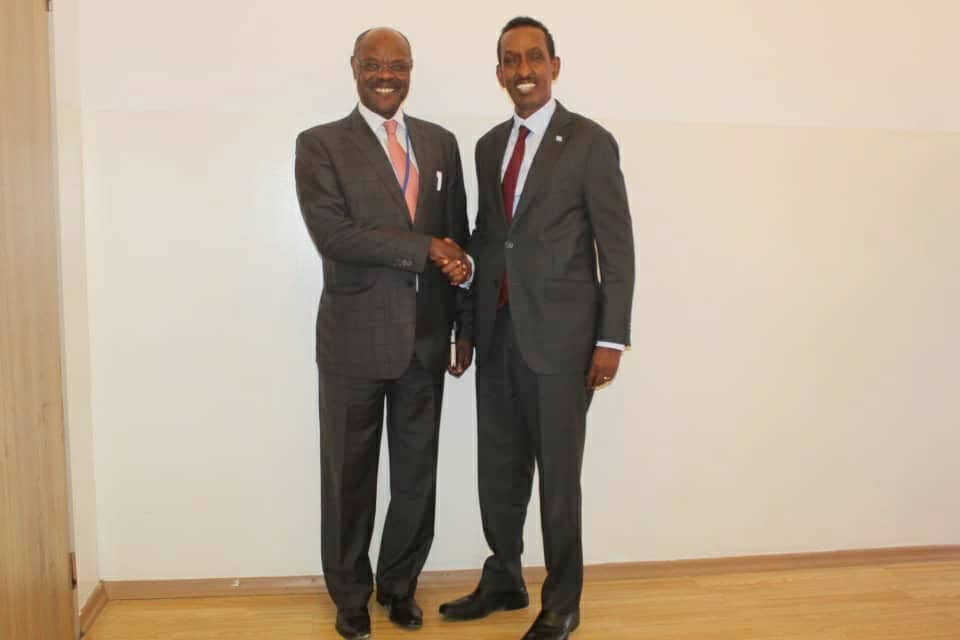 Somali Foreign Minister reviews humanitarian affairs in the country with new UN Deputy Representative