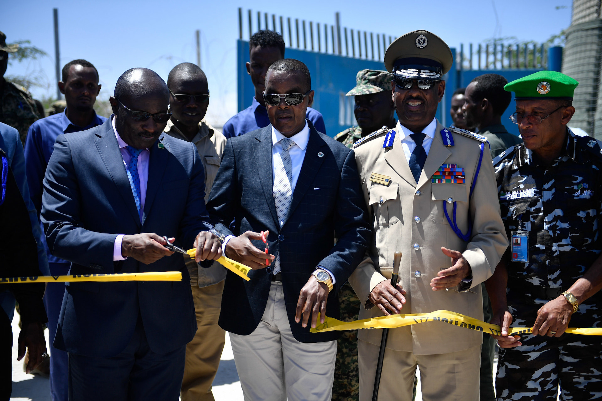 AMISOM hands over OPD near Halane to the govt of Somalia