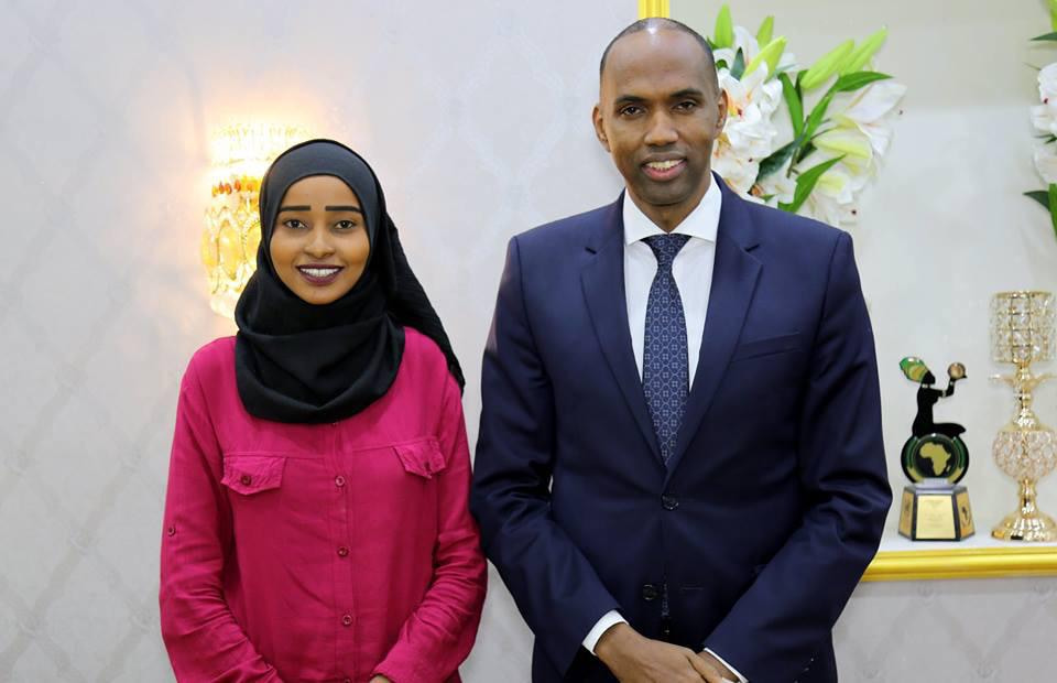 Somali PM Congratulates Journalist Nasra Bashir Ali for winning Mogadishu Award