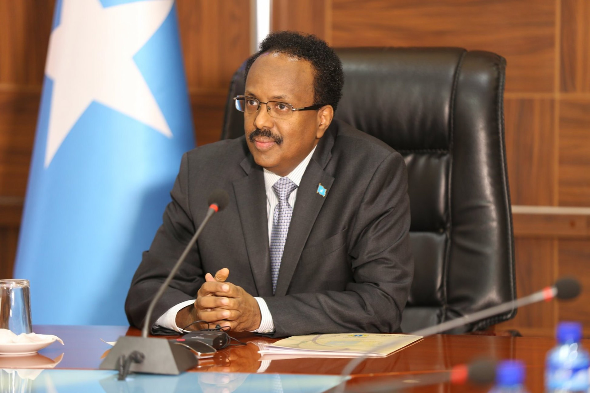 President Farmajo congratulates new U.S president elect