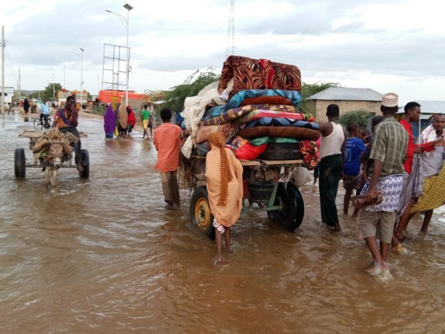 Shabelle river floods displaces 244'000 families