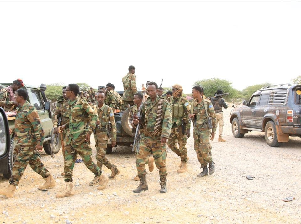 Somali National Army launches military operations in Galgadud region