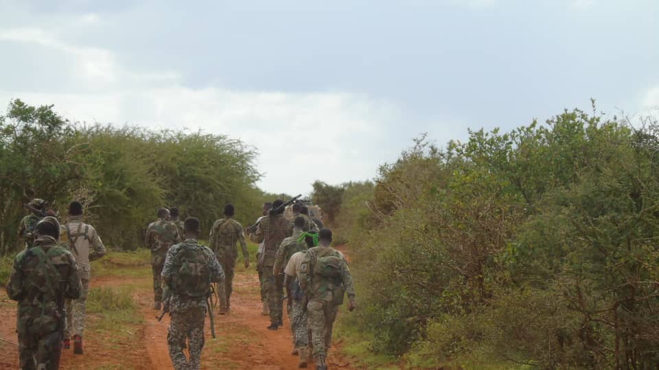 SNA forces conduct operation near Mahas town in Hiiraan
