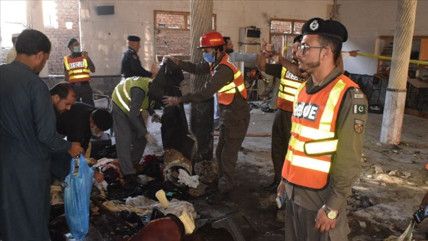 Mosque explosion kills 7 children in Pakistan