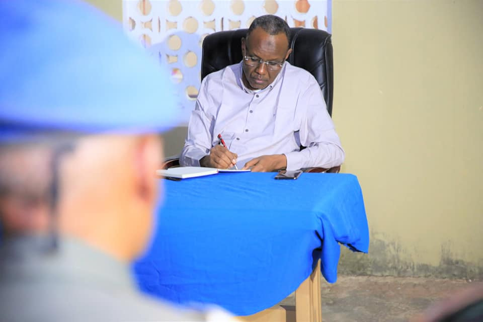 South West State President meets with security officials in Bakool region