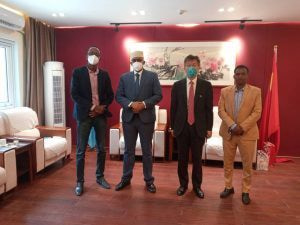 Information Minister meets Chinese Ambassador to Somalia