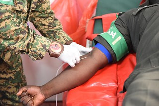 AMISOM organizes blood donation drive in Mogadishu