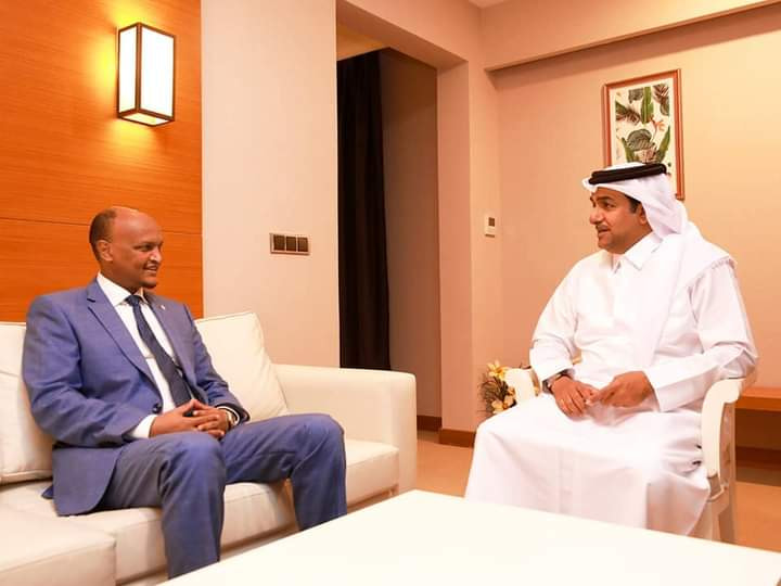 Deputy PM meets with Qatar Special Envoy in Mogadishu