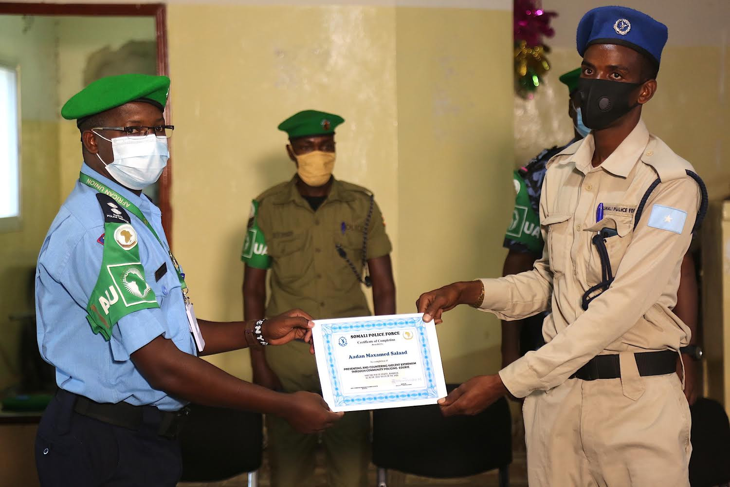 AMISOM trains Southwest police officers in community policing to fight crime and counter violent extremism