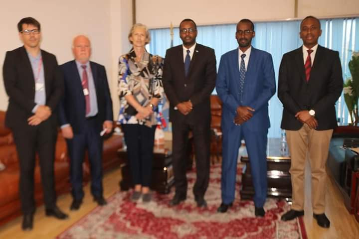 State Minister for Foreign Affairs discusses with the Norwegian Ambassador the reopening of the mission in Mogadishu