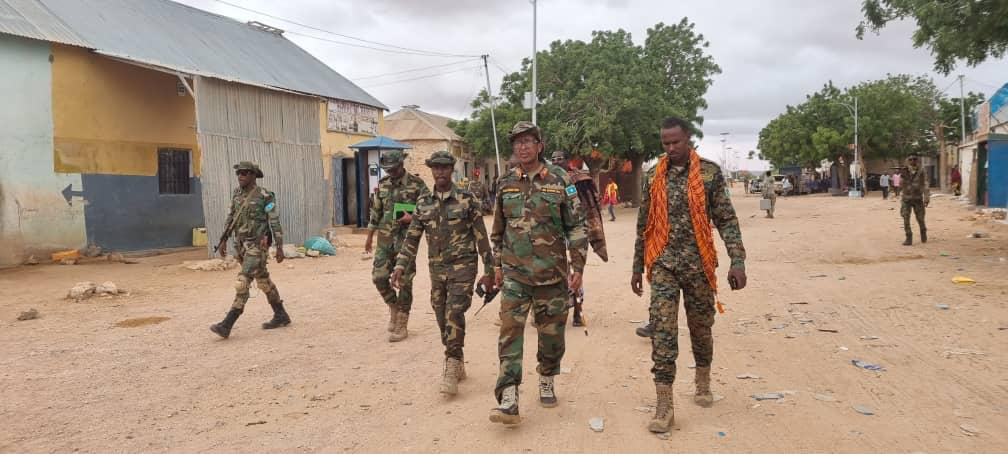 Danab forces with partner support conducted airstrikes against al-Shabaab militants in Qaycad village between WISIL and Bacaadweyn