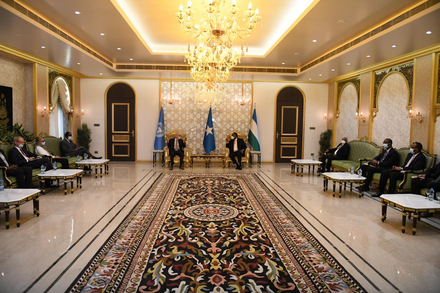 International partners visit Garowe for discussions on local and federal elections