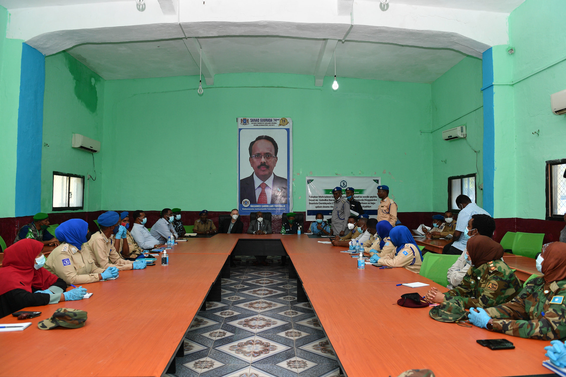 AMISOM and Somalia security forces establish Joint Operations Centres across Somalia and start specialised trainings to secure national elections