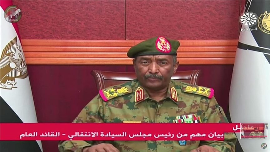 Sudan general declares state of emergency,dissolves gov't