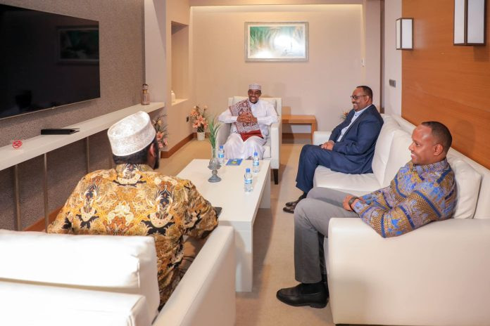 PM Roble meets with Puntland and Jubbaland state Presidents