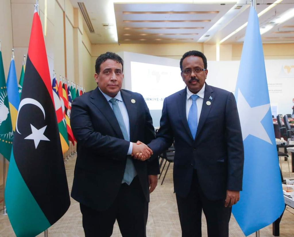 President Farmajo meets with Libya's Presidential Council