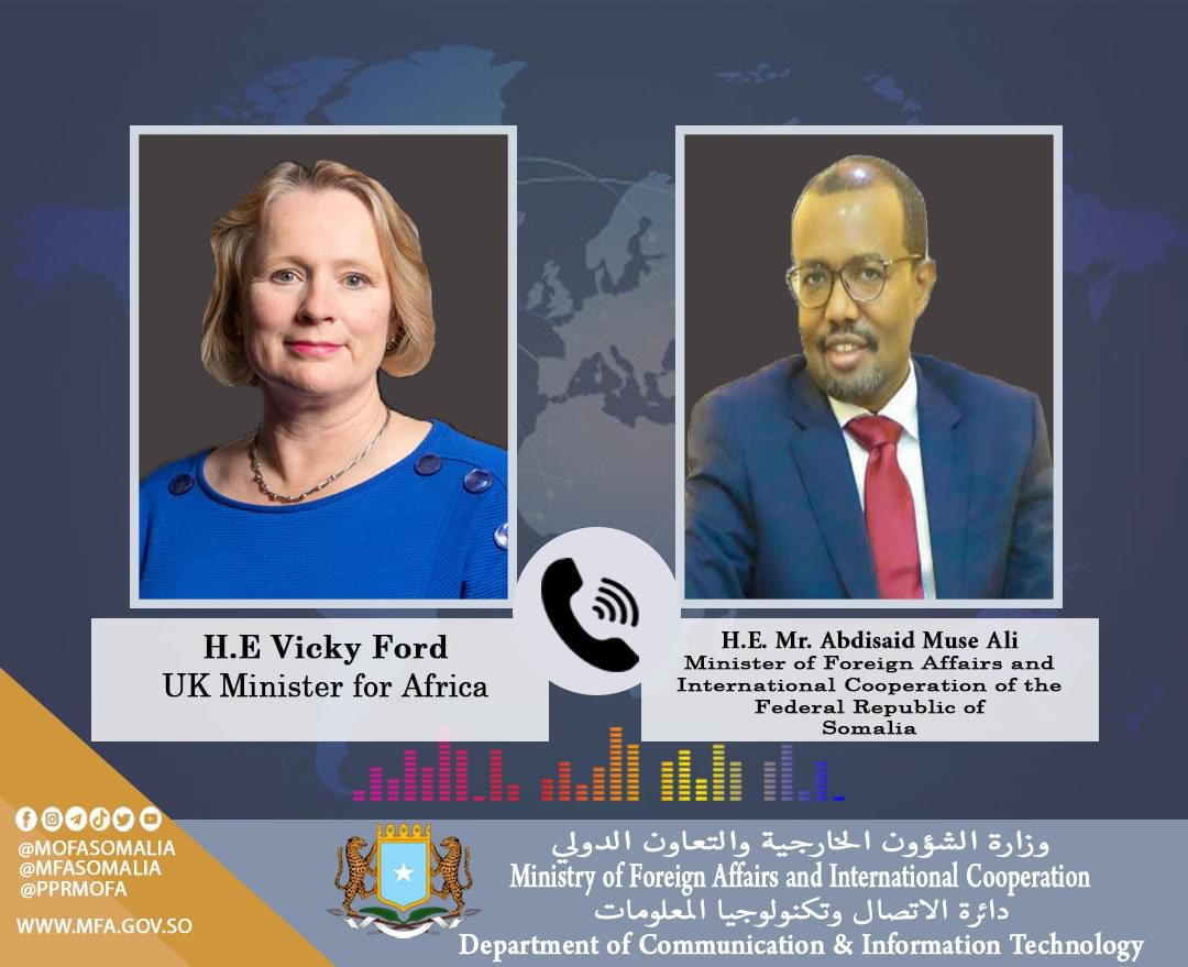 Foreign Minister talks with UK Minister for Africa